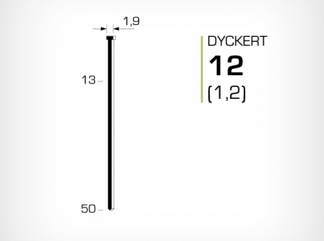 Dyckert 12 (1,2) till dyckertpistol
