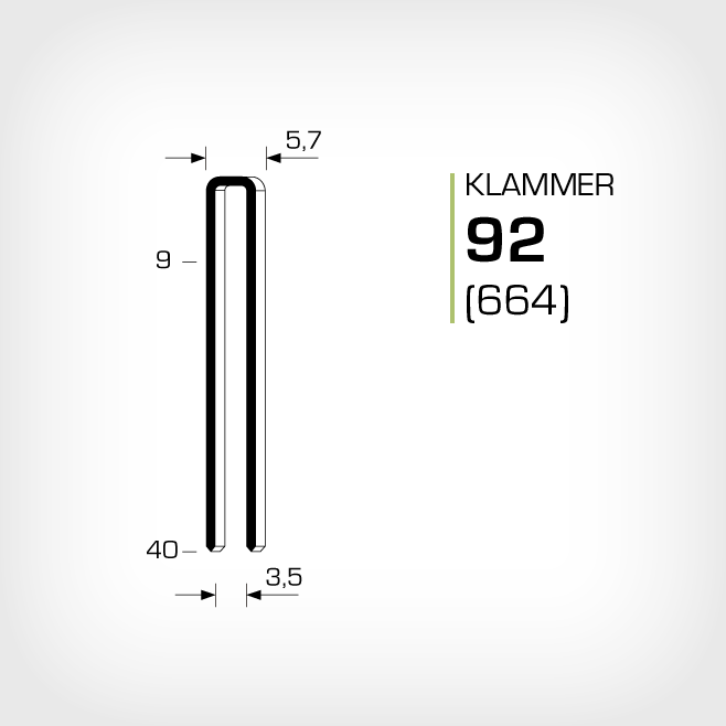 Klammer 92 (664)